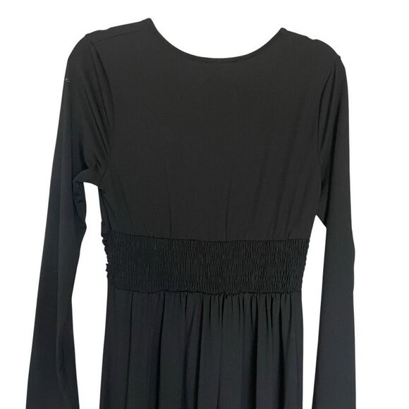 New Baltic Born Arianna Black Maxi Dress Women’s  Size Large 12 14 Formal Gala - Picture 8 of 9